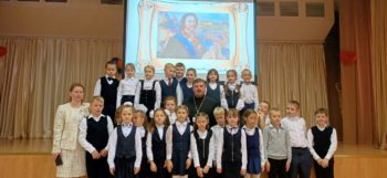 Встреча в Подосинковской школе