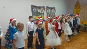 Урок, посвященный Рождеству Христову в Подосинковской школе