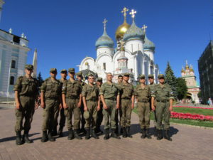 Поездка военнослужащих в Троице-Сергиеву Лавру