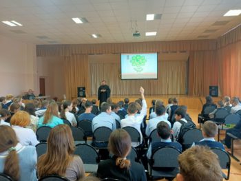 Урок духовности и нравственности в Подосинковской школе