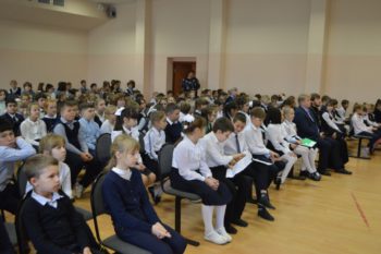 Урок посвященный памяти новомученика в Подосинковской школе