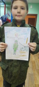 Акция «Рисунки для солдат» в Яхромском благочинии