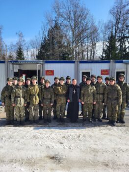 Встреча с военнослужащими 210 зенитно-ракетного полка, 15.03.2024г.
